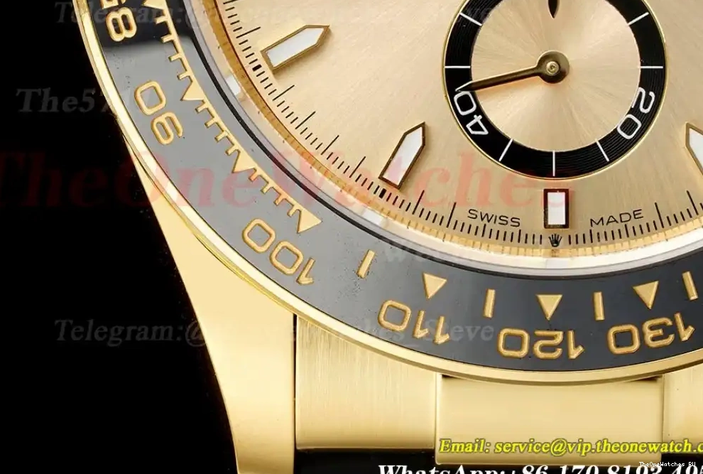 RU Heavy Daytona SH4131 Dial APS 126518 Clone(Tungsten Super 40mm Gold Version) YG 0331